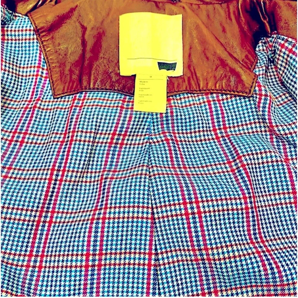 Authentic Levi’s Lambs Leather Moto Jacket - Picture 5 of 7